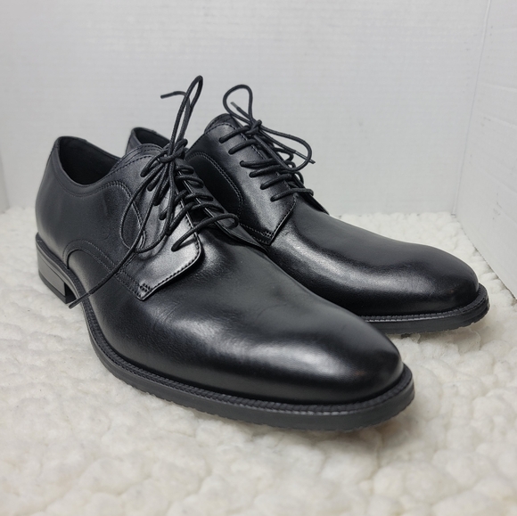 Cole Haan Other - Cole Haan Grand360 Men's Size 11 Black Leather Plain Toe Oxfords C38446 Shoes